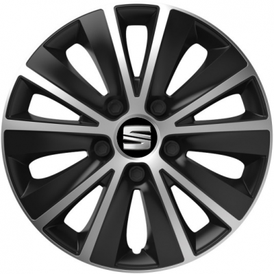 KRYTY KOLIES PRE SEAT 15" RAPIDE silver/black 4ks